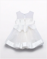 Abel & Lula 5001 Baby Girl's Mesh Flower Detail Dress