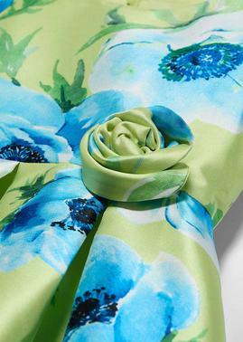 Abel & Lula 5069 Mikado Floral Dress