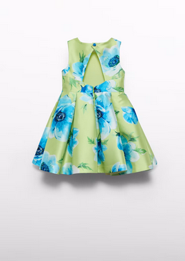 Abel & Lula 5069 Mikado Floral Dress
