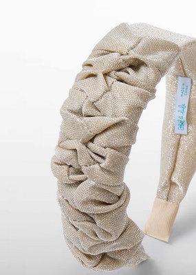 Abel & Lula 5449 Girls OS Side Ruched Headband/