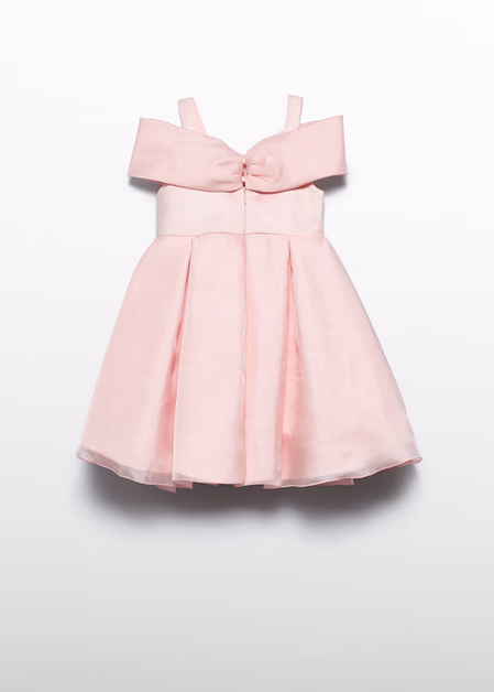 Abel & Lula 5031 Organza Satin Bow Dress