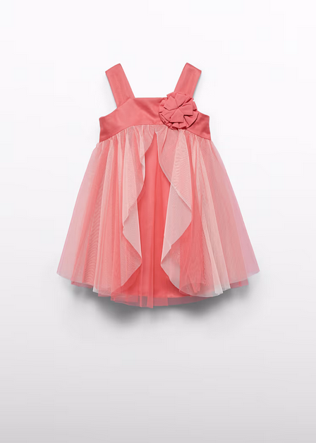 Abel & Lula 5049 - Layered Tulle Dress – Pomelo