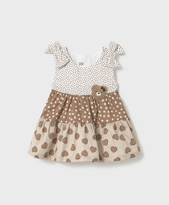 Mayoral 1868 Baby Girl's Polka Dot Dress