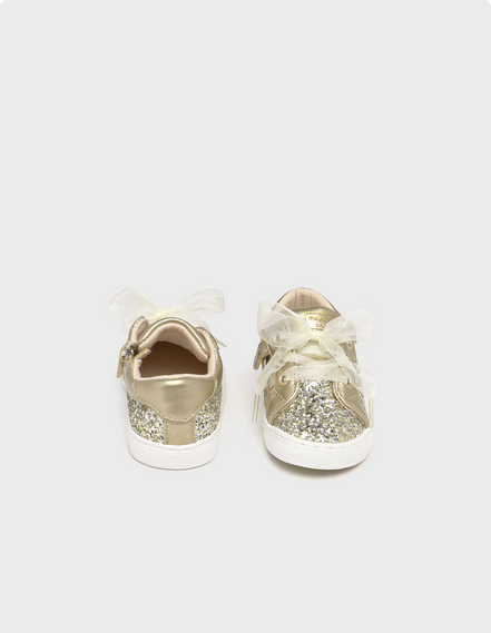 Mayoral 41620 Girl's Glitter Sneakers