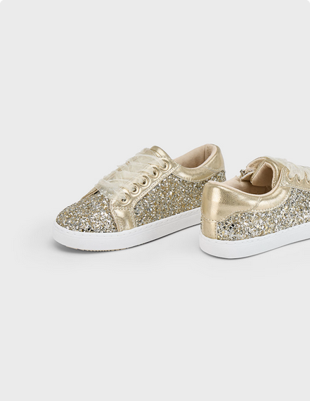 Mayoral 45620 Girl's Glitter Sneakers