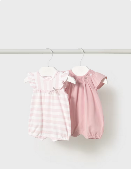Mayoral 1749 Baby Girl's Short Bodysuits