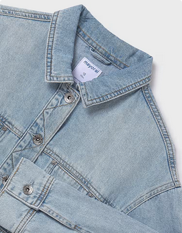 Mayoral 6405 Girl's Jean Jacket