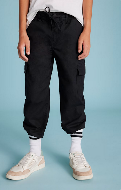 Nukutavake 6526 Boy's Drawstring Cargo Pants