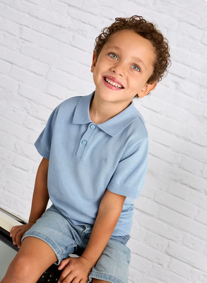 Mayoral 3104 Boy's Short Sleeve Polo