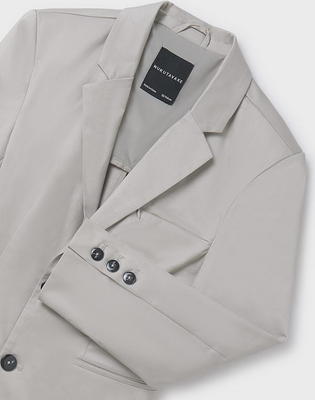 Nukutavake 6484/6523 Boy's Blazer & Pants Set 2PC/GREIGE