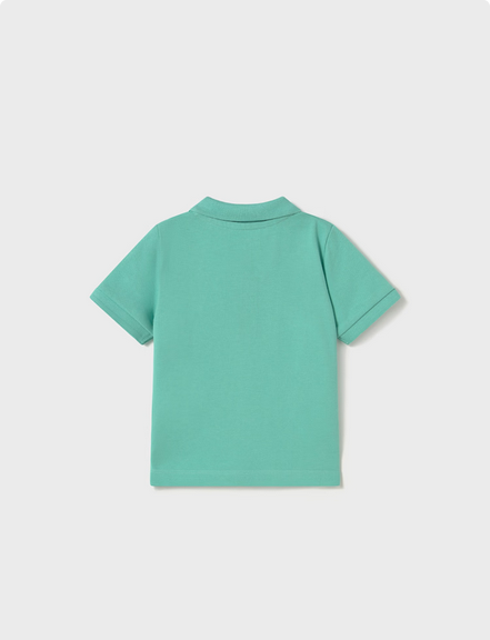Mayoral 102 Boy's Junior Basic Short Sleeve Polo – Lago