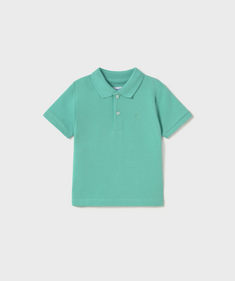 Mayoral 102 Boy's Junior Basic Short Sleeve Polo – Lago