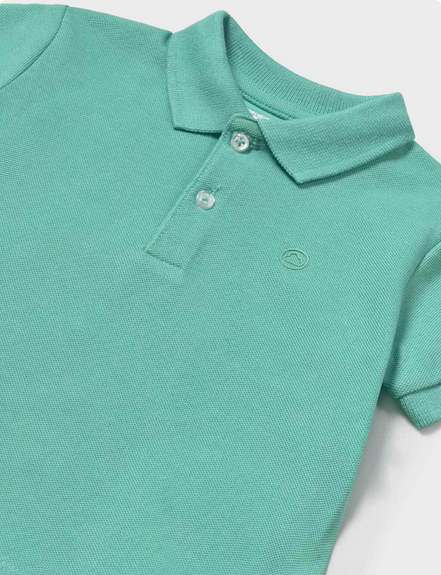 Mayoral 102 Boy's Junior Basic Short Sleeve Polo – Lago