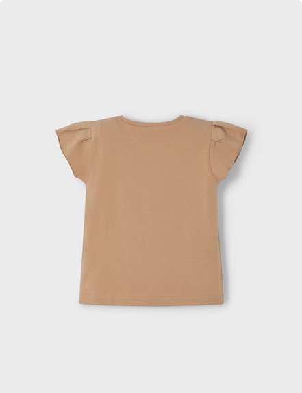 Mayoral 3015 Girls Junior Short Sleeve T-Shirt – Canela