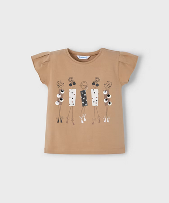Mayoral 3015 Girls Junior SS T-Shirt/CANELA