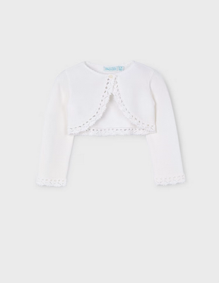 Abel & Lula 5365 Baby Girl's LS Knit Bolero/