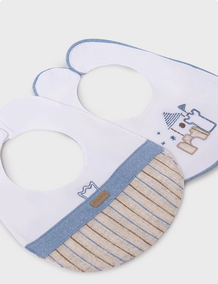 Mayoral 9877 3M Baby’s 2PC Bib Set
