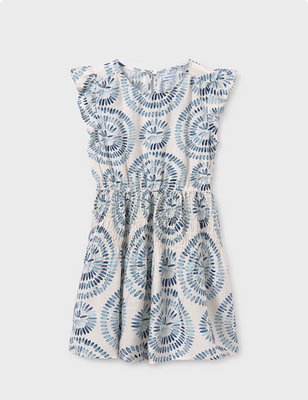 Mayoral 6975 Girl’s SS Viscose Dress/LAGO