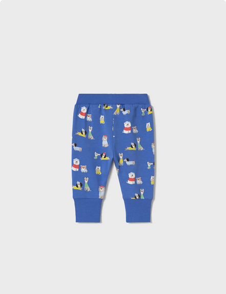 Mayoral 1803 Baby Boy Dog Print Tracksuit Set/3PC