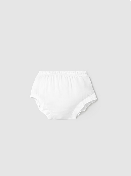 Mayoral 9852 Baby Girl's Lace & Ruffle Diaper Cover