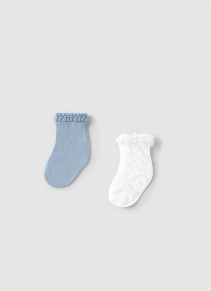 Mayoral 10872 Baby Girl’s Dressy Socks Set 2PC