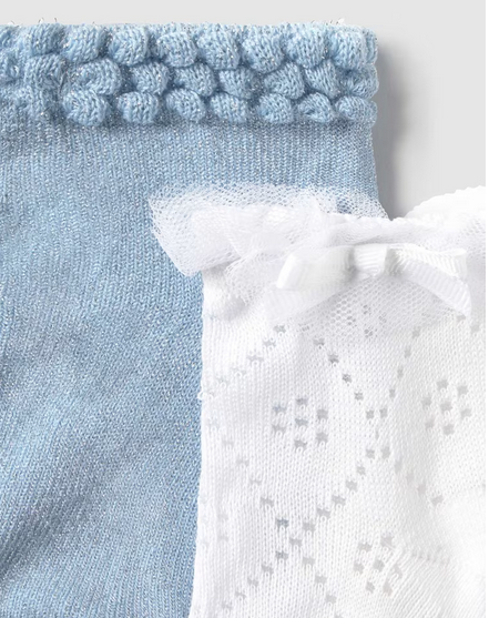 Mayoral 10872 Baby Girl’s Dressy Socks Set 2PC
