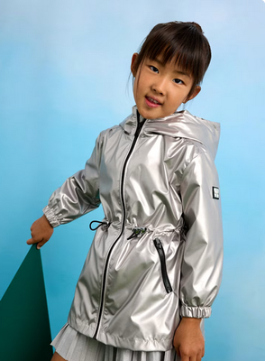 Mayoral 3411 Girl’s Windbreaker/ ORO BLANCO