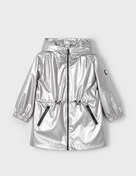 Mayoral 3411 Girl’s Windbreaker – Oro Blanco
