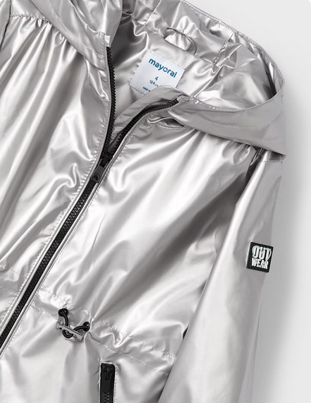 Mayoral 3411 Girl’s Windbreaker – Oro Blanco