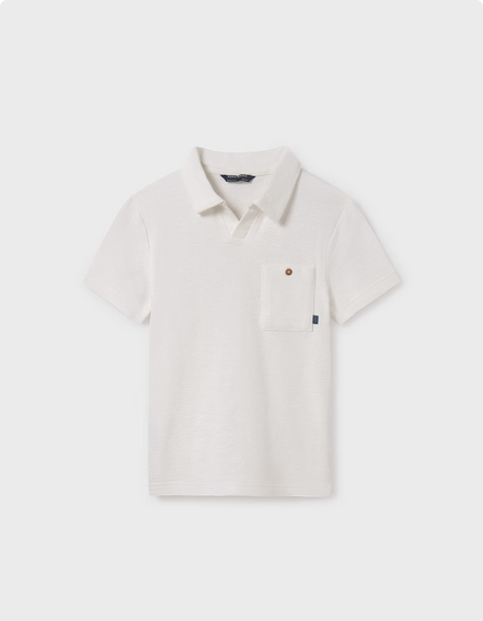 Nukutavake 6152 Boy's Short Sleeve Polo w/ Front Pocket