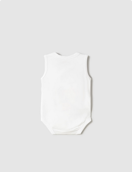 Mayoral 1702 Baby Boy's Bear Printed Onesie