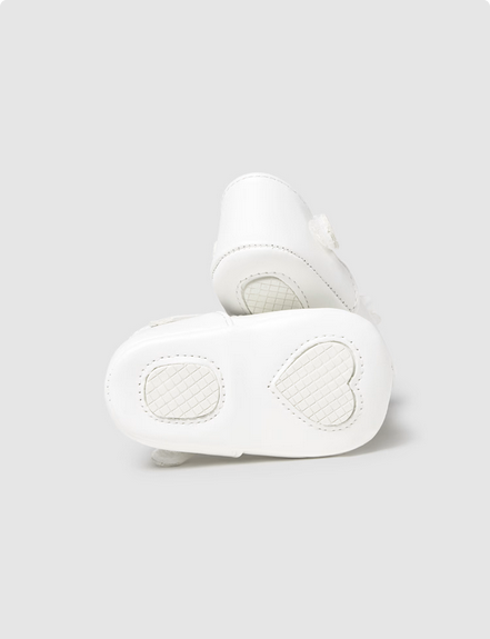 Mayoral 9902 Baby Girl Shoes Flower Detail/