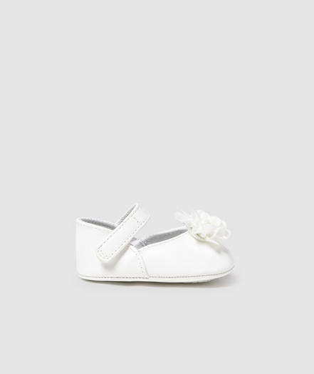 Mayoral 9902 Baby Girl Shoes Flower Detail/