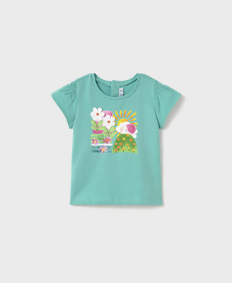 Mayoral 1049/1733 Baby Girl’s Floral Print T-Shirt & Legging Set 2PC – Agata
