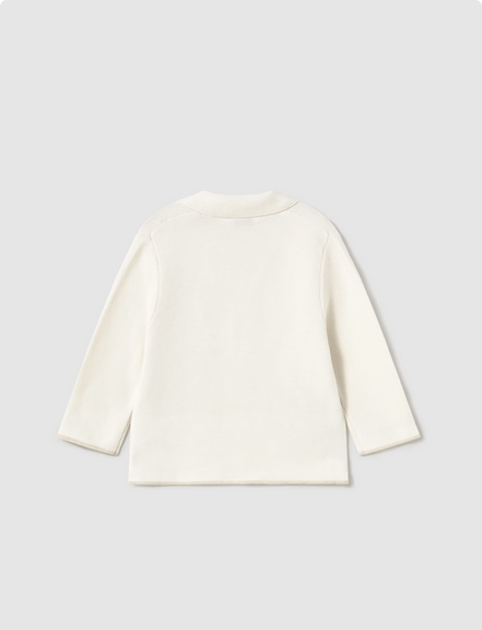 Mayoral 1469 Baby’s Knit Button-Up Sweater – Yogur