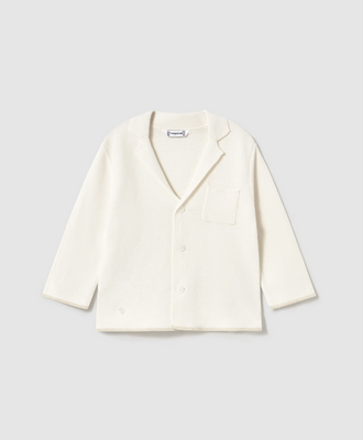 Mayoral 1469 Baby’s Knit Button-Up Sweater/YOGUR