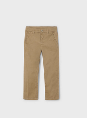 Mayoral 512 Boy’s Twill Basic Trouser – Camel