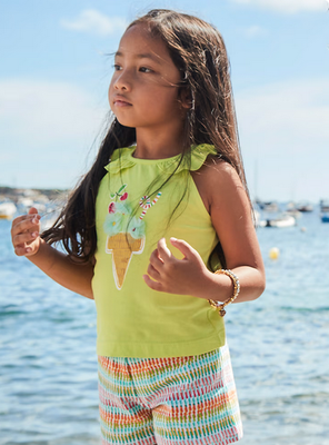 Mayoral 3214 Girls Junior Icecream Top & Short 2PC