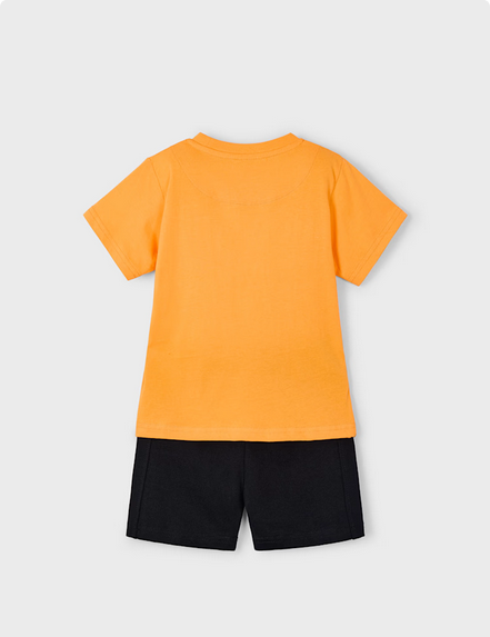 Mayoral 3608 Boys Youth Knit Set 2PC/ 18 Naranja