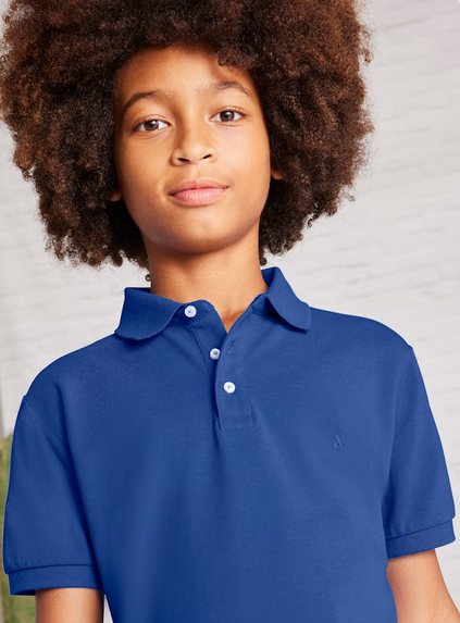 Nukutavake 890 - Boy’s Basic SS Polo/