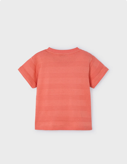 Mayoral 3028 Boy's Short Sleeve Stripe T-Shirt