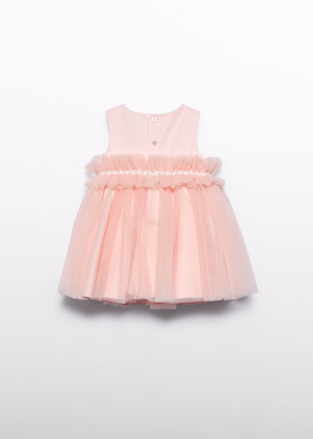 Abel & Lula 5011 - Tulle Dress – Peonia Pink