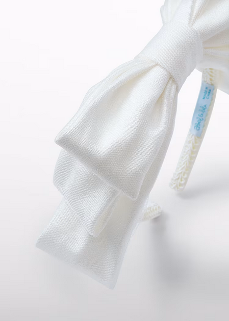 Abel & Lula 5442 Girls One Size Large Bow Headband