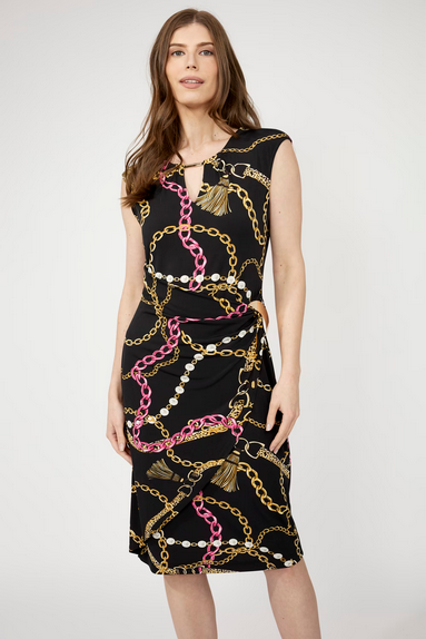 Frank Lyman 251371 Chain Print Dress