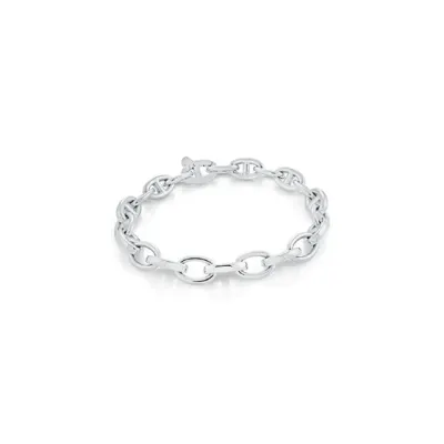 Italgem SMB602-8  S-Steel 9mm Mariner Link 8" Bracelet