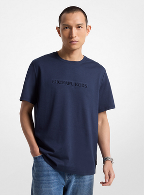 Michael Kors CF4529H1V2 Men's T-Shirt / NAVY BLUE