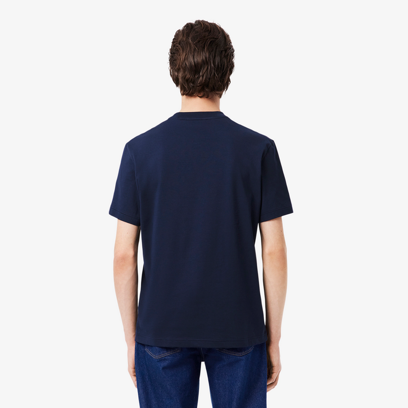 Lacoste TH0027 51 166 Men’s Short Sleeve Emblem Logo T-Shirt