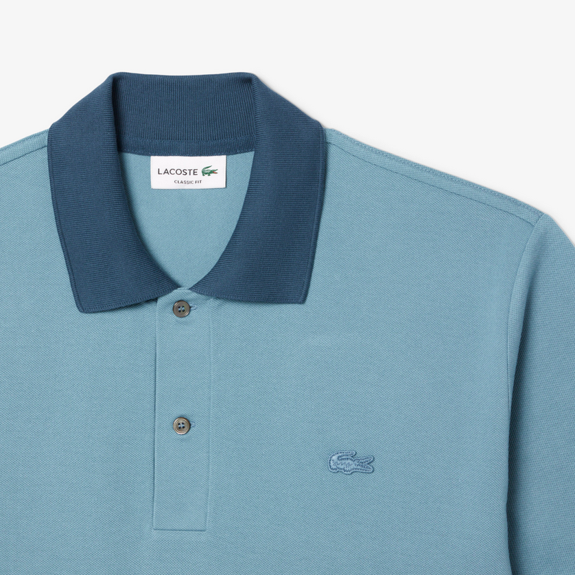 Lacoste PH0740 52 Men's Short Sleeve Classic Fit Polo Shirt – Gradient Teal