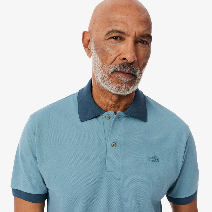 Lacoste PH0740 52 Men's Short Sleeve Classic Fit Polo Shirt – Gradient Teal