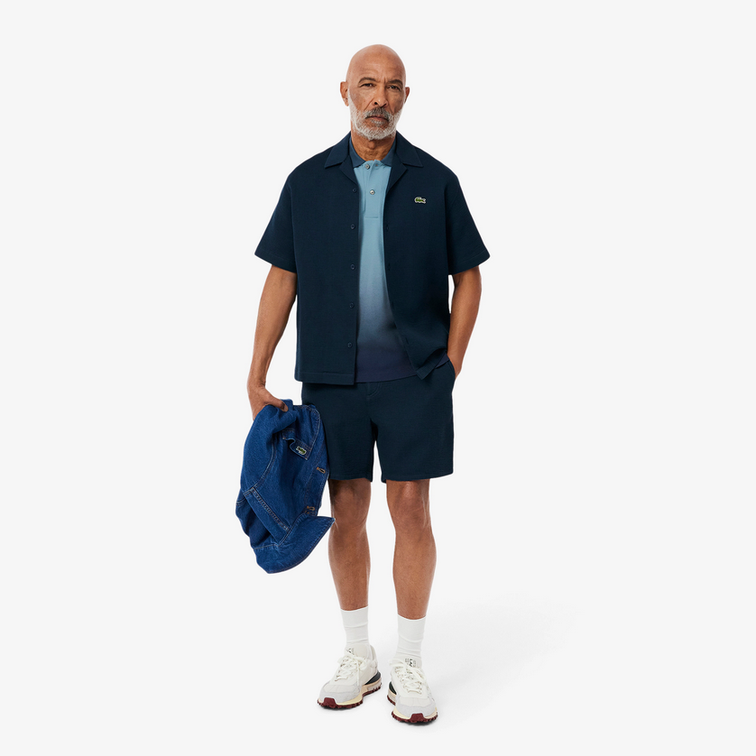 Lacoste PH0740 52 Men's Short Sleeve Classic Fit Polo Shirt – Gradient Teal